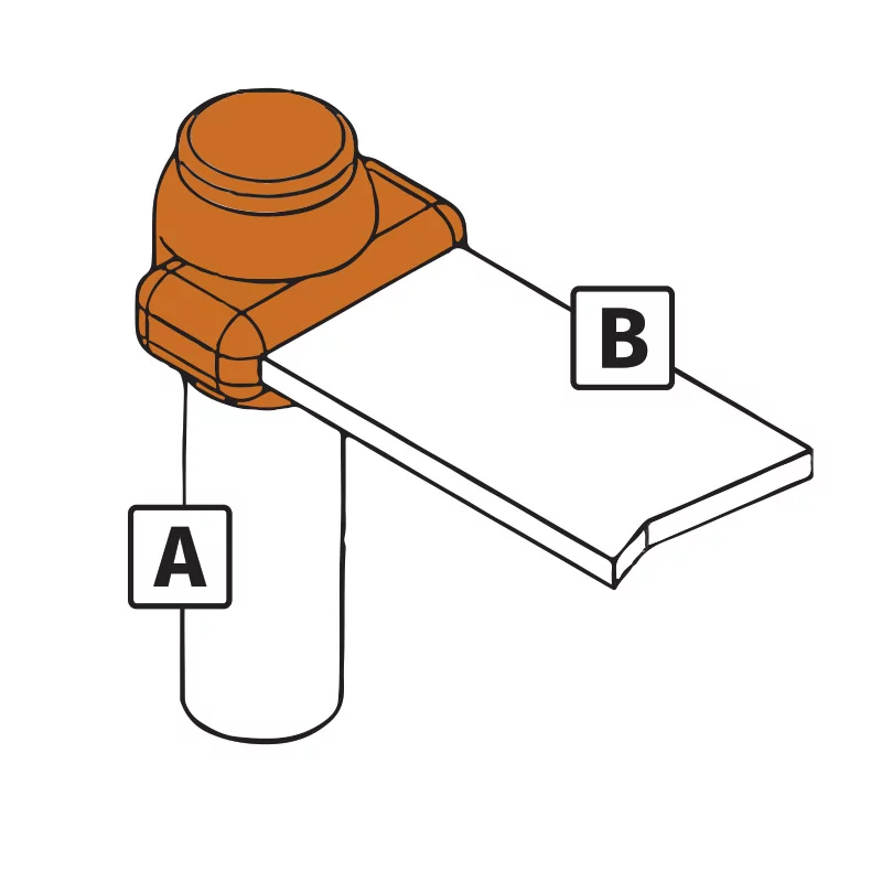 Horizontal Bar Terminal to Ground Rod Joint - BR1 - Image 2