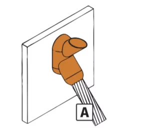 45°-Cable-to-Vertical-Steel-Surface-Joint-–-CS3