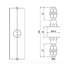 Isolating-Spark-Gap-(M8-Bolts)