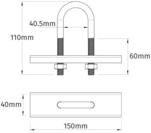 Pipe-and-Handrail-Bracket-for-Air-Terminal-Interception-Mast