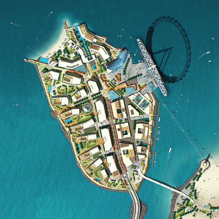 132/11kV Substation for Bluewaters Island by Meraas Development, UAE