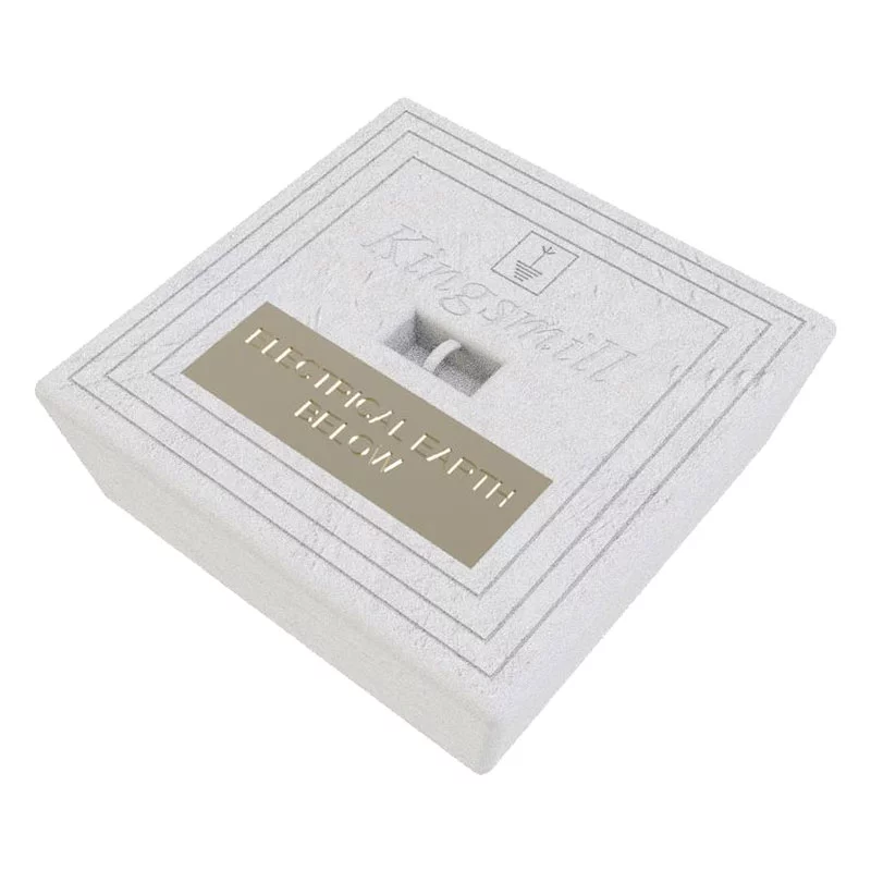 Concrete Inspection Pits with lifting eye brass plate