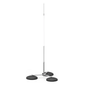 product: Insulated-Lightning-Conductor-Free-Standing-Tripod-Interception-Mast-–-3m-to-7m-High image