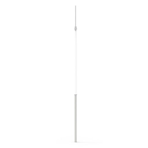 Insulated Lightning Conductor Wall Mounted Interception Mast 3m-7m high