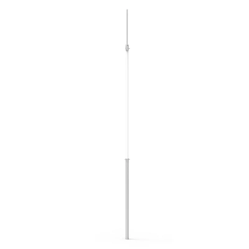 Insulated Lightning Conductor Wall Mounted Interception Mast - 3m to 7m high Insulated Lightning Conductor Wall Mounted Interception Mast 3m-7m high