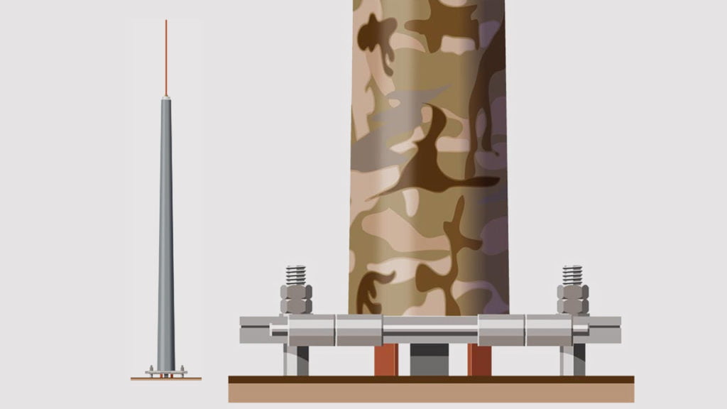 Lightweight Lightning Mast - Kingsmill Industries