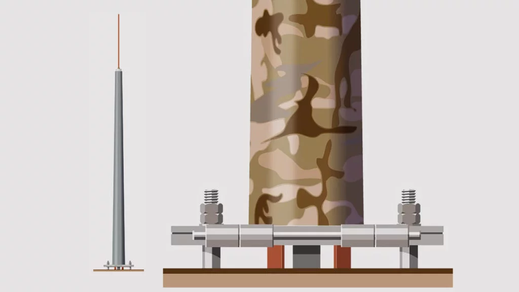 Kingsmill Lightweight Lightning Mast