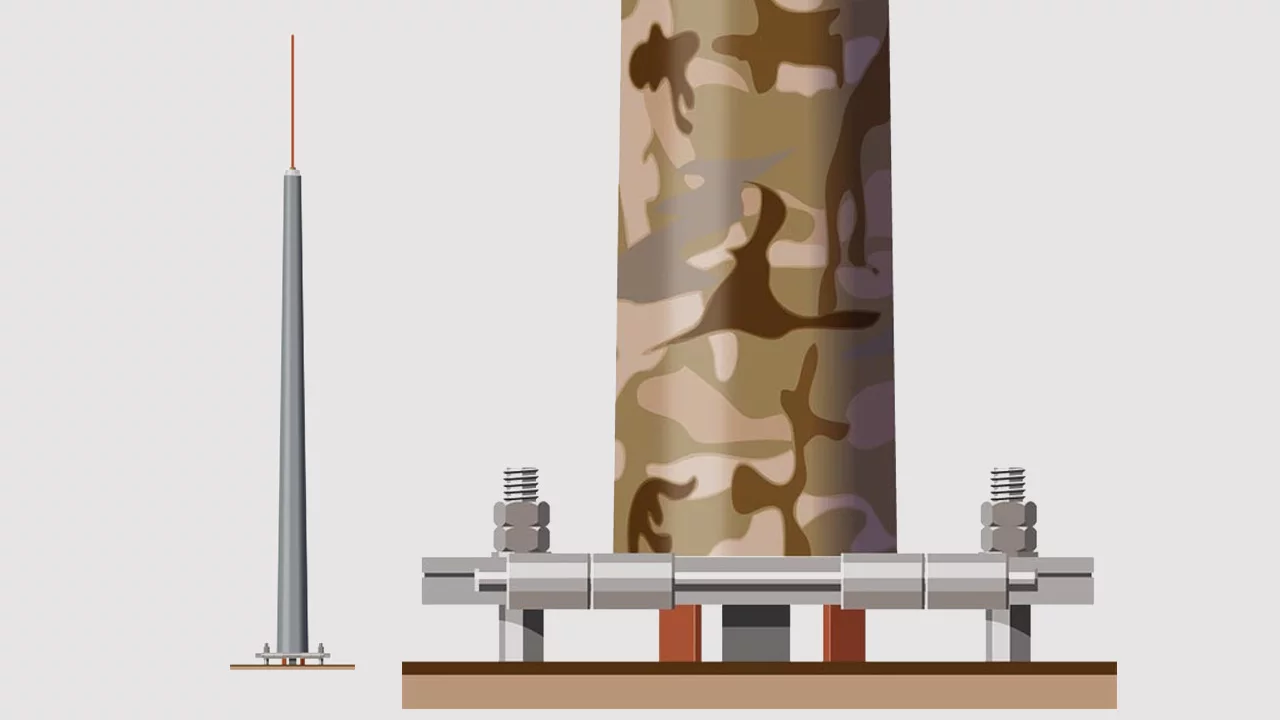 Kingsmill Lightweight Lightning Mast