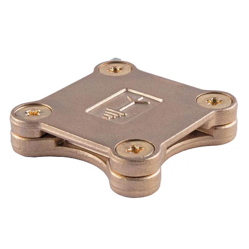 Square Clamps (Flat conductor/hot stamped design) Square Clamps Flat conductor SQCCF253