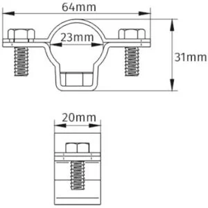 Stainless-Steel-Insulated-Lightning-Conductor-Holder