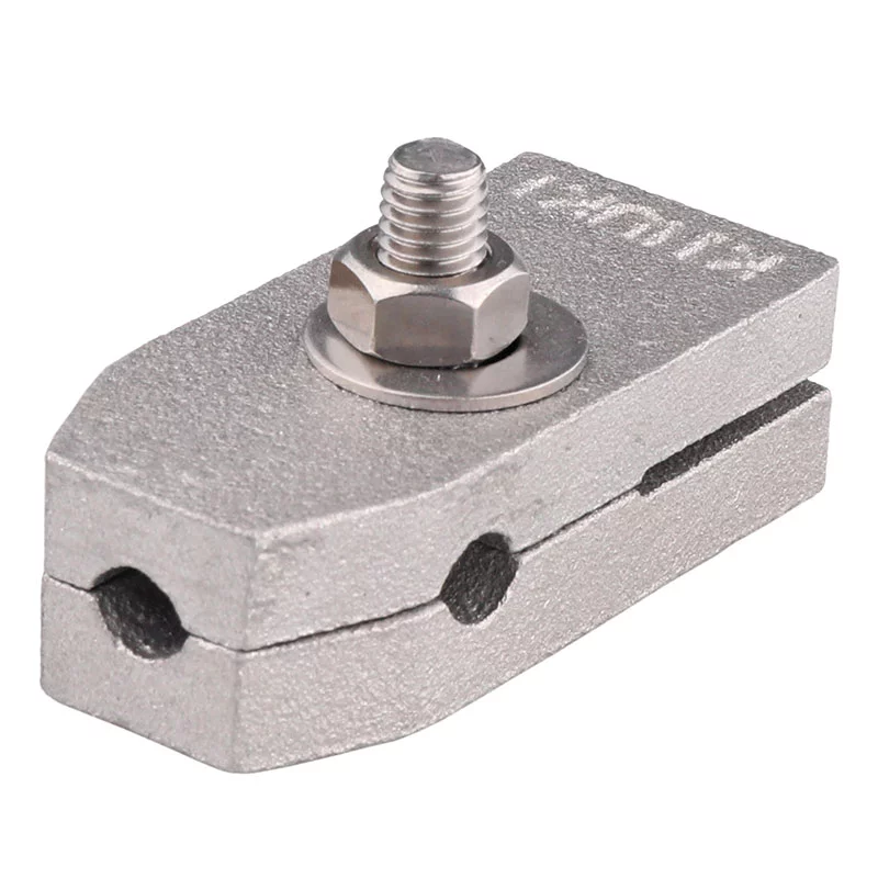 Test Clamps Flat to circular conductor aluminium