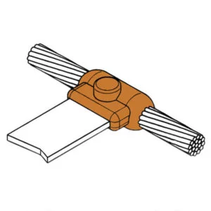 product: Horizontal-Bar-Tap-to-Horizontal-Cable-Run-Tee-Joint-–-CB5 image