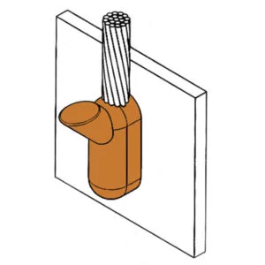 product: Vertical-Cable-(Upwards)-to-Vertical-Steel-Surface-Joint-–-CS7 image