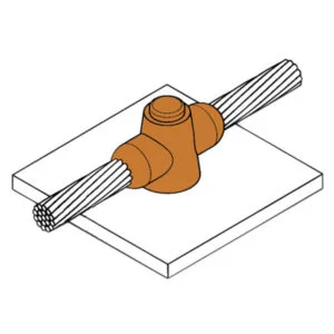 product: Horizontal-Thru-Cable-to-Horizontal-Steel-Surface-Joint-–-CS9 image