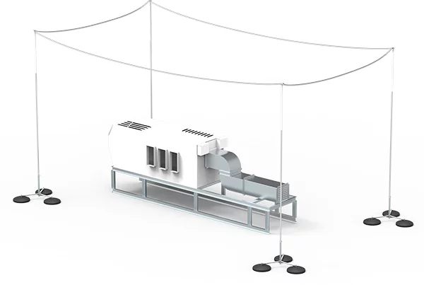 Catenary lightning on sale protection system