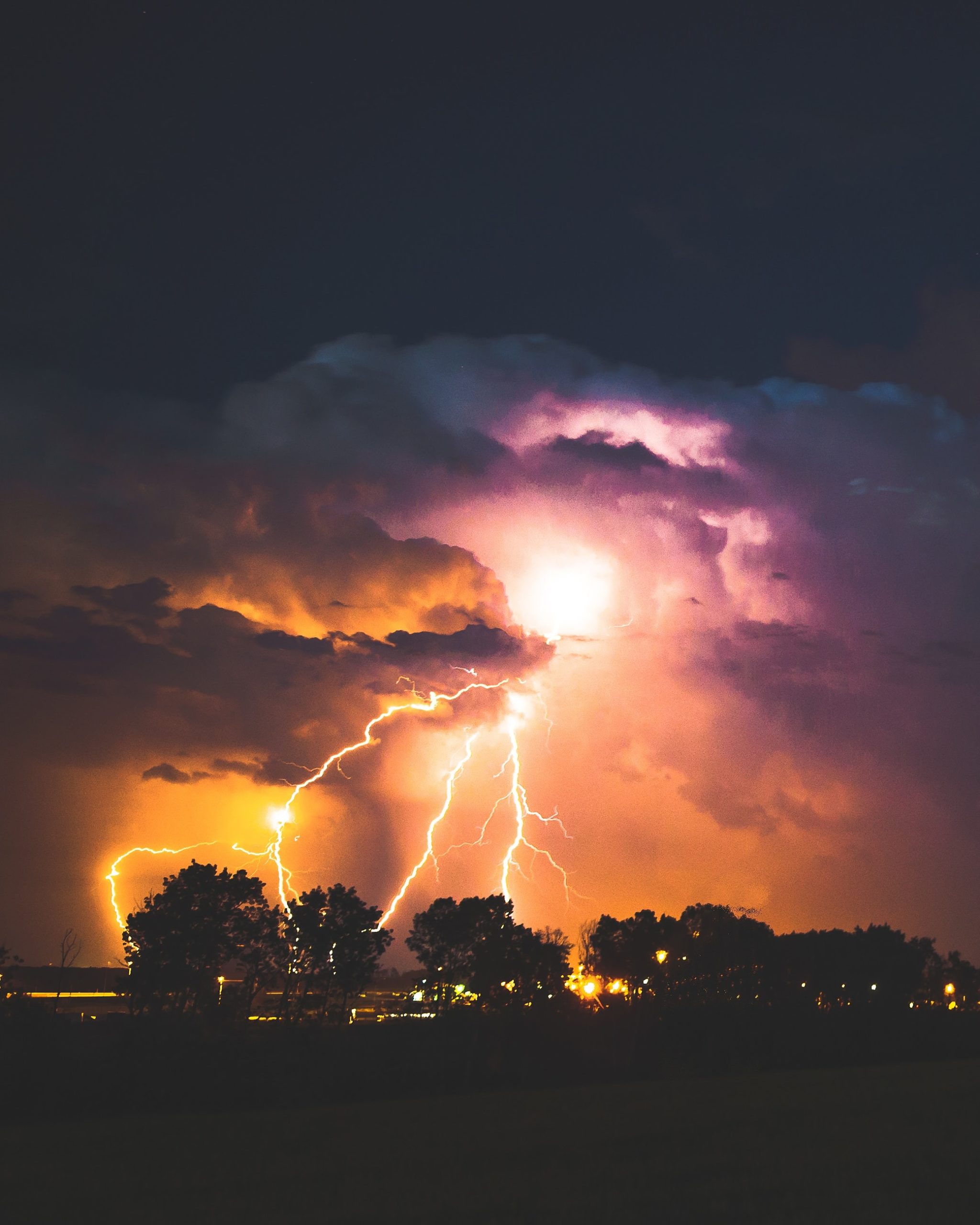 Lightning Storm in Canada